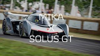 Mika Häkkinen drives the McLaren Solus GT at the Goodwood Festival of Speed