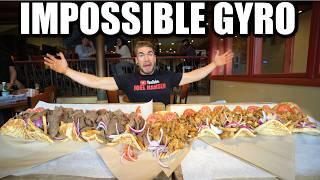 EVERYONES SCARED TO TRY UNBEATEN 5 FOOT LONG GYRO CHALLENGE IN CHICAGO  Joel Hansen