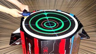 I Made a TRIPLE RAIL GIANT Beyblade Stadium