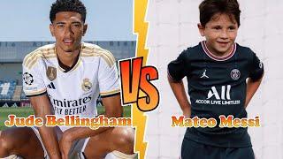 Jude Bellingham VS Mateo Messi Messis Son Transformation  From Baby To 2024