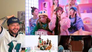 NMIXX - Young Dumb Stupid Love Me Like This Roller Coaster MV Reactions