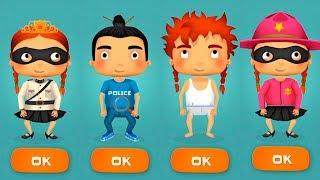 Видео для детей про полицию #8 ПОГОНЯ за воришкой в игре Маленькая полиция