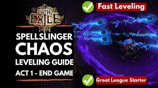 Path of Exile 3.11 Easy Chaos Spellslinger Leveling guide ED Contagion