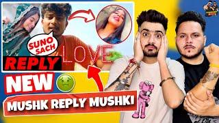 Muskh nd Muskhi Preet Fuddu Couple Reply Video  Lovepreet  Mehak preet