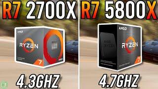 Ryzen 7 2700X vs Ryzen 7 5800X - Any Difference?