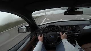 BMW X3 xDrive 30D ON AUTOBAHN