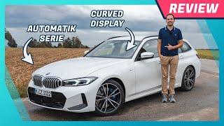 BMW 3er 2023 Facelift Neuer BMW 320d Touring im Test Neues Cockpit Review & Fahrbericht