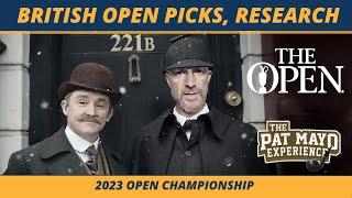 2023 British Open Picks Research Course Preview  151st Open Championship Trends + $2000 Giveaway