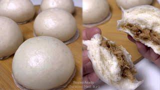 SIOPAO using Cake Flour  Steamed Meat Bun  Chicken Asado Filling Recipe