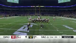 Deestroyings First UFL FIELDGOAL....misses