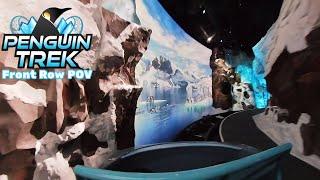 Penguin Trek SeaWorld Orlando SeaWorld Orlandos Newest Coaster Front Row POV