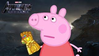 Peppa Pig Endgame - Peppa Snaps Daddy Pig