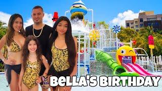 CELEBRATING BELLAS BIRTHDAY POOL PARTY AT HUGE WATERPARK VLOG