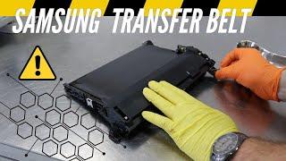 How to replace Samsung Printer Transfer Belt Unit on CLP 365W CLX 3305FW C460FW C480FW ASMR C96 0629