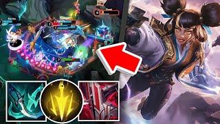 BEATING RANK 1 WITH ZERI IN WILD RIFT ZERI BUILD & GAMEPLAY