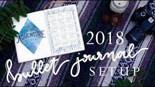 My 2018 Bullet Journal Setup + January Plan with Me