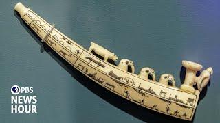 Whaling museum’s scrimshaw exhibit explores 19th-century bone and ivory art