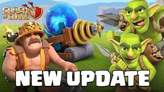 Goblin Mines District and New MEGA Troop - October 2023 Clash On Clash of Clans Dev Update