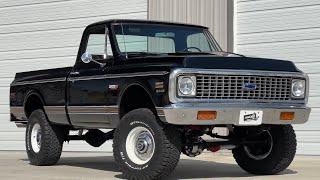 FOR SALE  1972 Chevrolet K10 350ci - Automatic 4x4 Shortbox Stock #1868