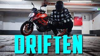 Mal wieder völlig abgedriftet  KTM DUKE 390  Flic