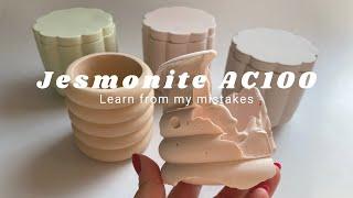 Jesmonite AC100 Mistakes to avoid  Learn from my mistakes