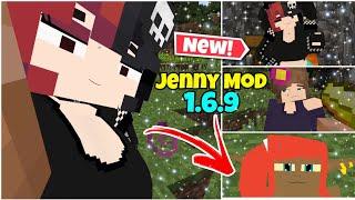 Jenny Mod 1.6.9 New Version Gameplay  Minecraft Jenny MOD 1.12.2  Ellie jenny Goblin