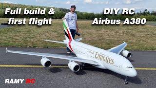 I spent a year building a giant RC Airbus A380