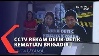 Video Rekaman CCTV Detik-Detik Kematian Brigadir J Terbongkar di Sidang