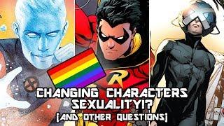 Characters Changing Sexuality? New X-Men Comics? And Other Questions