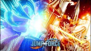 Jump Force - Goku Blue vs Seiya de Pegasus