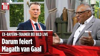 Ex-Bayern-Trainer bei BILD Darum feiert Magath van Gaal  Bayern-Insider