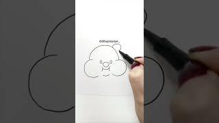 How to draw a cute bear  #art #drawing #cute #dibujar
