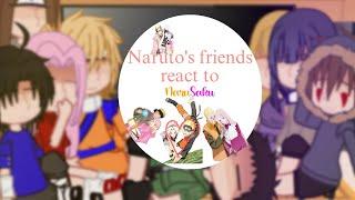 Narutos friends react to narusaku