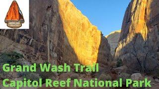 Grand Wash - Capitol Reef Utah
