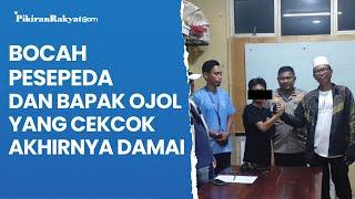 Bocah Pesepada dan Bapak Ojol yang Cekcok Akhirnya Damai