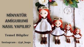 105#Minyatür Amigurumi Oyuncak Nasıl Yapılır? Temel Bilgiler #minyatür#miniature#minyaturamigurumi