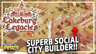 EXCELLENT Social City Builder - Lakeburg Legacies - Unique City Builder Resource Management