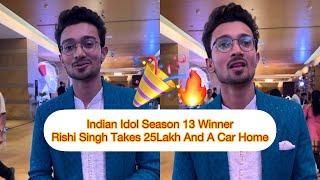 Indian Idol Season 13 Winner Shocks Fans with what He Reveals About His Future Projects #rishisingh