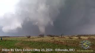 Short Video Of Violent Tornado In Jackson County Oklahoma On May 23 2024