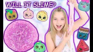 MAKING SLIME OUT OF SHOPKINS SQUEEZKINS