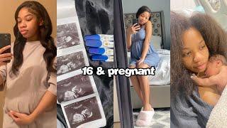 Finding Out I Was Pregnant At 16 symptoms reactions feelings *GRWM*