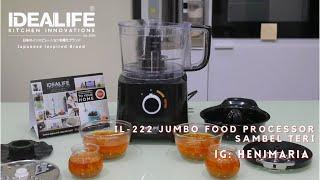 Sambel Teri IDEALIFE Food Processor IL-222 by Henimaria