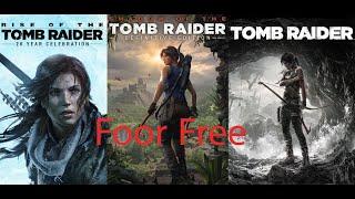 الحصول مجاناً على أحدث ثلاثية من Tomb Raider أصلية مدى الحياة 