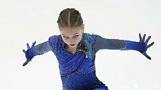 Alexandra Trusova  Grand Prix Final 201920  Free Program  Record - 4 Flip