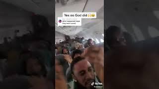 Passengers pray hard as their plane hits turbulence  Lagos to Owerri  click the subscribe button 