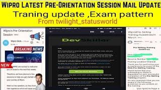 WIPRO Full details about NGA session  Exam pattern  10 days traning explained in english