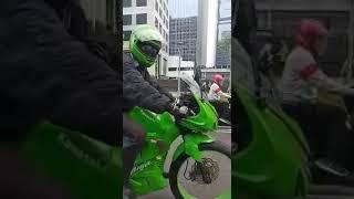 Motor ninja jadi sepeda
