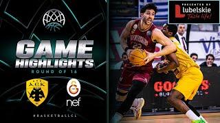 AEK v Galatasaray NEF  Round of 16 Week 5  Highlights - Basketball Champions League 202223