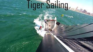Hobie Cat Tiger Sailing & WipeoutHD