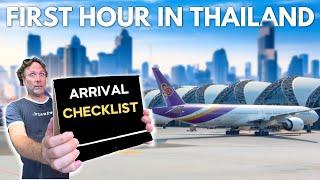 A Guide to Your First Hour in Bangkok Thailand